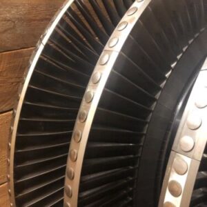 Coal / Oil Fired Power Turbine Rotor Assembly B355A1A3749 Blades - Image 5
