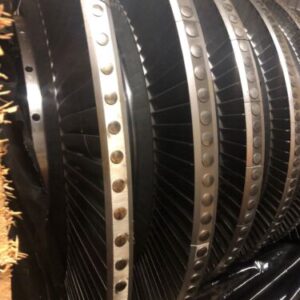 Coal / Oil Fired Power Turbine Rotor Assembly B355A1A3749 Blades - Image 7