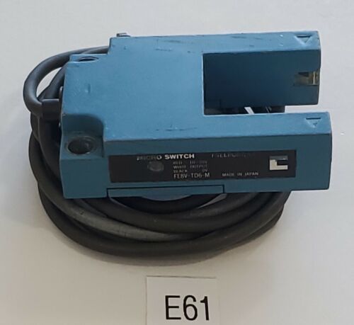 *PREOWNED* Honeywell Micro Switch FE8V-TD6-M Photoelectric Sensor + Warranty! Main Image