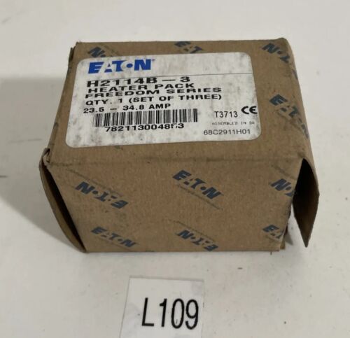 NIB EATON CORPORATION H2114B-3 / H2114B3 3 Per BOX FAST SHIPPING! Main Image