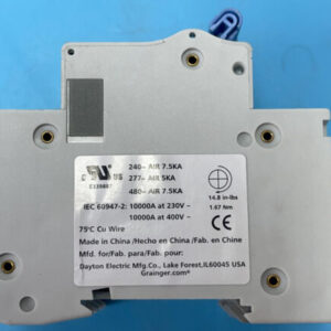 NEW NO BOX- Dayton 480V-50/60HZ 5ZUY5 B16A Circuit Breaker || Warranty Fast Ship - Image 5