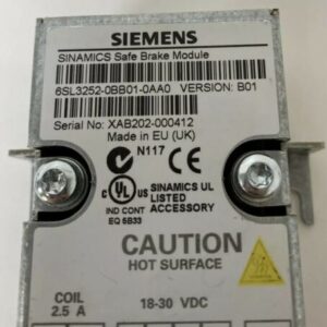 SIEMENS 6SL3252-0BB01-0AA0 SINAMICS SAFE BRAKE MODULE VER:B01 Warranty! - Image 2