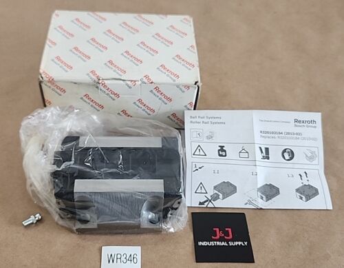 *BRAND NEW* Rexroth R165131320 Ball Runner Block Bearing Carbon Steel + Warranty Main Image