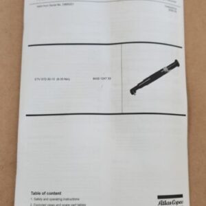 *NEW* Atlas Copco ETV S72-30-10 Tensor South Electric Nutrunner + Warranty! - Image 10