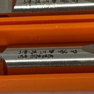 Hertel HSS Spiral Point Tap 3/8-24 UNF 3 FL Bright Finish 59910323(Lot Of 2) - Image 2