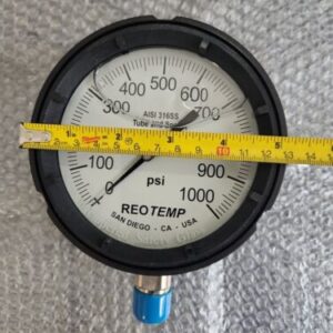 🆕️ Reotemp PT45P1A2P25-VH-G 1000 PSI Gauge 1/2" NPT ⚡️🇺🇸 SHIP+WARRANTY - Image 3