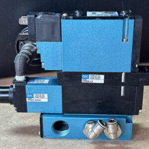 NEW ASSEMBLY- MAC 92B-ABA-000-DM-DDAJ-1JD 24VDC 20-120PSI Solenoid Valve Assy. - Image 2