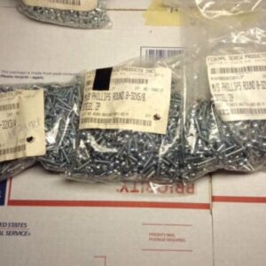 Phillips Pan Flat Square Head 17 Sizes Screw Screws Sizes Listed Lot Of 3000 - Image 3