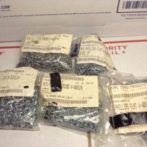 Phillips Pan Flat Square Head 17 Sizes Screw Screws Sizes Listed Lot Of 3000 - Image 5