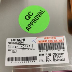 2-Hitachi IBM 13”05K9301 HPA  LCD Screen Assy For Think Pad 600 Hitachi SX33X004 - Image 3