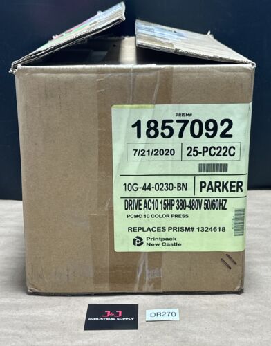 BRAND NEW - Parker AC10 Variable Frequency Drive 10G-44-0230-BN 15Hp 380-480V Main Image