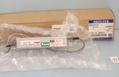 PATLITE LED LIGHT RED 24V DC - CLB-24N1-R CLB00002 *NEW IN BOX* *WARRANTY* Main Image