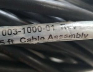 *PREOWNED* TELEDYNE 1003-1000-01 REV D 55FT CABLE ASSEMBLY DOWNSTREAM + WARRANTY - Image 2