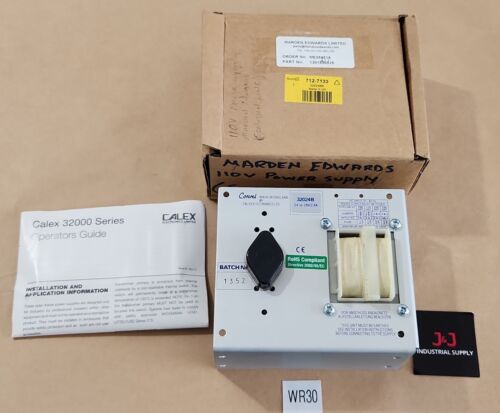 *NEW* Marden Edwards Convel 32024B Power Supply 110V Calex 32000 Series Warranty Main Image