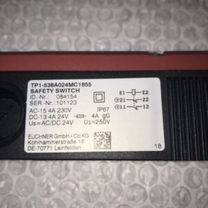**GOOD CONDITION EUCHNER TP1-538A024MC1855 084154 in box# SAFETY SWITCH # - Image 3