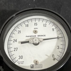 WEKSLER 30-0 PHOSPHOR BRONZE 3 1/2β FACE GAUGE 1/4β NPT FAST SHIPPING!+ - Image 3