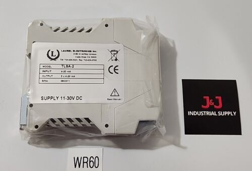 *NEW* Laurel Electronics TLSA-2 Loop Splitter 11-30Vdc 4-20mA 3x4-20mA +Warranty Main Image