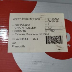 *NEW IN BOX* Renold 10051525 SD Chain 10Ft 40A1 Chain Roller Crown + Warranty! - Image 4