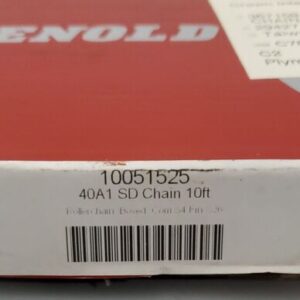 *NEW IN BOX* Renold 10051525 SD Chain 10Ft 40A1 Chain Roller Crown + Warranty! - Image 5