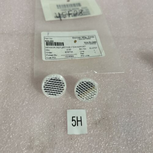 New Dorner 809-289 Sensor,Reflector 1” Dia.w/Post (Lot Of 2) + Warranty Main Image