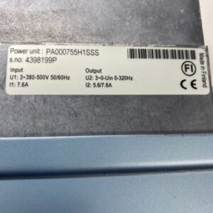 VACON Motor Drive NXS00075A5H1SSSA1A2000000 Power Unit PA000755H1SSS Warranty - Image 6