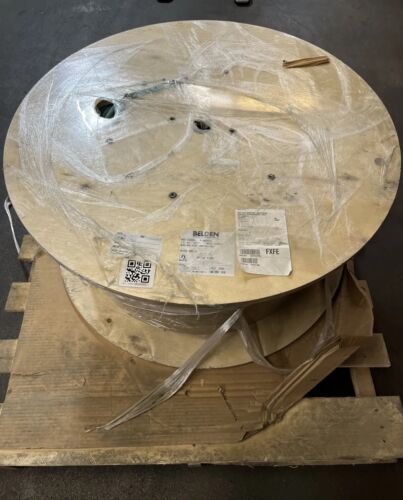 New Belden Optical Fiber 2000 Feet 6G Dist IARM PLN AQU part FI3D006A9 Main Image