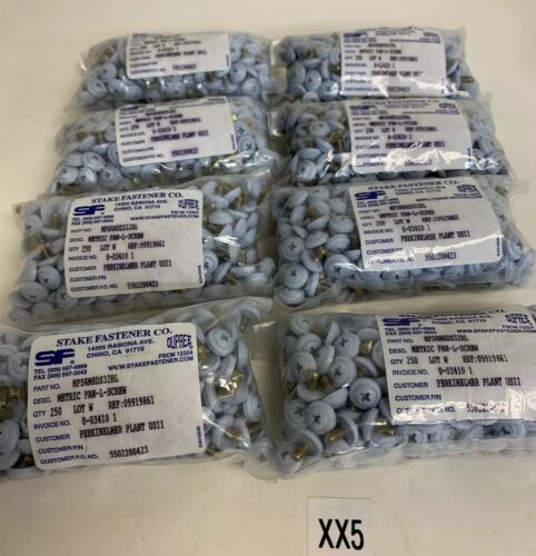 Stake Fastener Co. Metric Pan L Screws MPS4M8DS32BL Metric Pan L Screw(Lot Of 8) Main Image