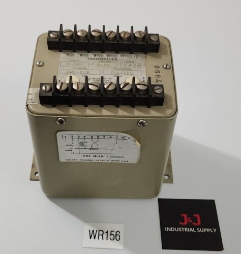 *PREOWNED* Ohio Semitronics EW5-20B Transducer 0-300V 0-20A 1mA=4KW + Warranty! Main Image
