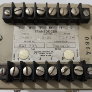 *PREOWNED* Ohio Semitronics EW5-20B Transducer 0-300V 0-20A 1mA=4KW + Warranty! - Image 3