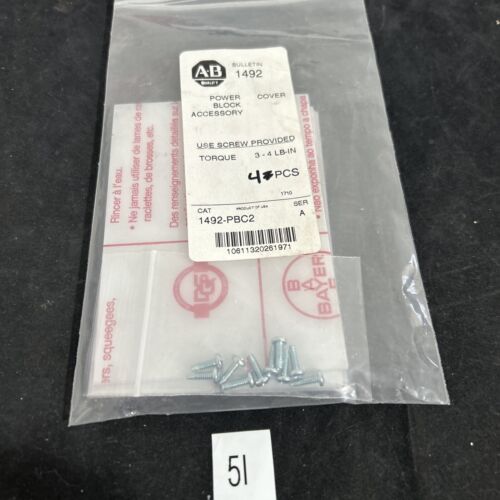 1492-PBC2 DISTRIBUTION BLOCK COVER (4PCS.) FAST SHIPPING!+ WARRANTY Main Image