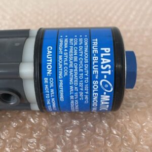 NEW W/BOX- Plast-O-Matic TrueBlue EASYMT4V12W20-PV 1/2β NPT PTFE 120/60AC πΊπΈ - Image 6
