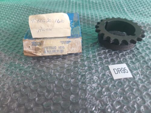 Martin 40BTB20 1610 Tapered Bushed Sprocket, #40 Chain *WARRANTY+ 🇺🇸 SHIPPED* Main Image
