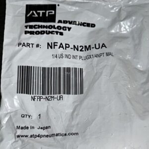 ATP Free Angle Swivel Fitting NFAB-N2M-UA Plug 1/4 NPT Male Fast Shipping! - Image 2
