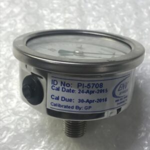 NEW IN BOX *NOSHOK 25-410-160-PSI ID NO:PI-5708 NPT 1/4” 2.5” STAINLESS STEEL* - Image 6