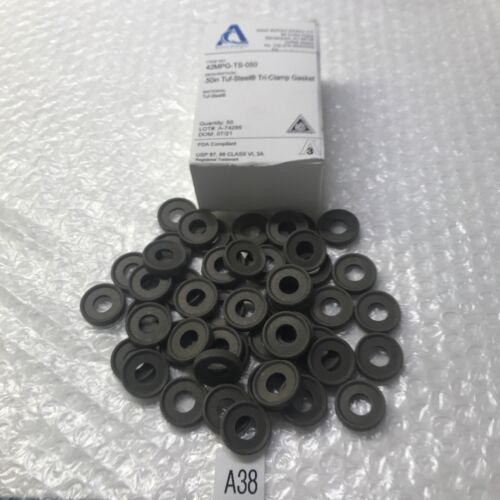*NEW IN BOX (50) RUBBERFAB? 42MPG-TS-075 TRI-Clamp GASKET* Main Image
