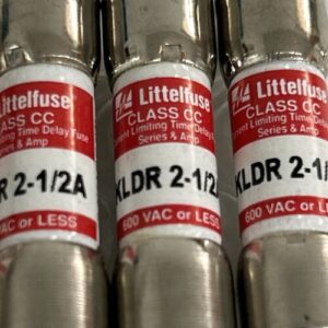 LITTLEFUSE KLDR 2-1/2A CLASS CC FUSE 600V NIB (QTY.5) FAST SHIPPING!+WARRANTY - Image 2