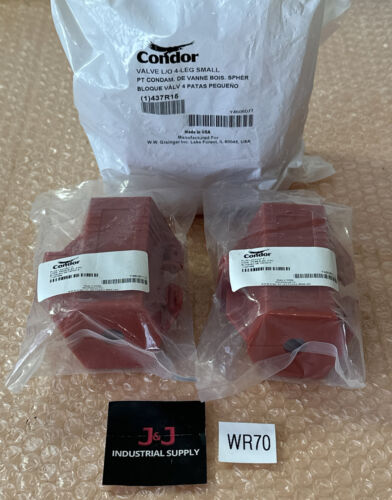 CONDOR BUNDLE- Condor 437R15 Ball Valve Lockout + (2) Condor Plug Lockout 3” Main Image