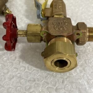 Lot of 3 Assorted Bronze Gate Valves (2)300 SWP WOG. Fast Shipping!+Warranty - Image 6