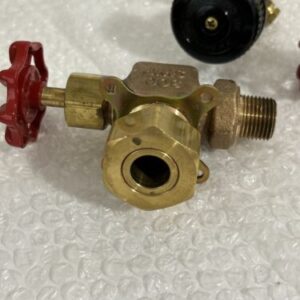 Lot of 3 Assorted Bronze Gate Valves (2)300 SWP WOG. Fast Shipping!+Warranty - Image 8
