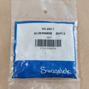 *BRAND NEW* BAG OF 20 Swagelok SS-202-1 Nut 1/8" Stainless Steel + Warranty! - Image 2