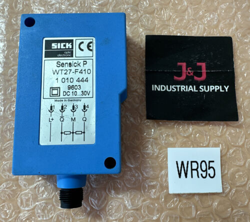 PREOWNED- SICK Electronic Optic Sensor Sensick P WT27-F410 / 1010444 10-30VDC Main Image