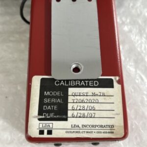 QUEST M-7B Noise Dosimeter w/ 80/90 dB CA-32 Calibrator Fast Shipping! - Image 6