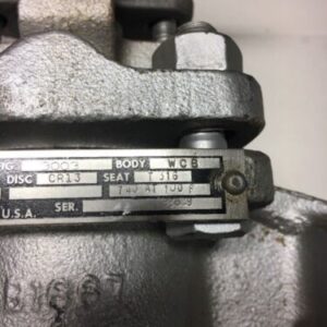 New WM Powell 3003 Gate Valve 1-1/2" B16.34 CL300 Warranty! Fast Shipping! - Image 3