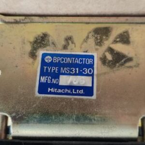 *PREOWNED* Hitachi Ltd. BPCONTACTOR Type MS31-30 Mfg# 706 + Warranty! - Image 3