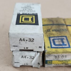 *NEW MIXED LOT* Square D [2] A4.32, B1.03, B5.50 & B1.30 Thermal Overload Relays - Image 2