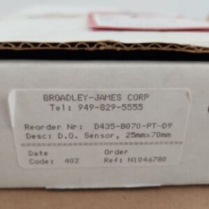*NEW* Broadley-James D435-B070-PT-D9 OxyProbe Polarographic Oxy Sensor +Warranty - Image 10