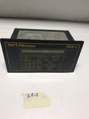 PATT-FILTRATION PCS-1 PCA-1-AP-ST Controller Display Warranty Fast Shipping Main Image