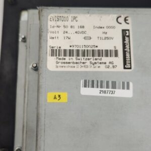PREOWNED Grossenbacher EVISTO10 IPC Operator Interface Touchscreen 24V +Warranty - Image 10