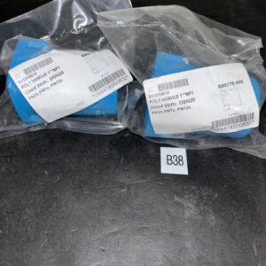 MELTRIC, POLY HANDLE SIZE 1β NPT, 511P0N10 (Lot Of 2) NEW IN SEALED BAGS - Image 1