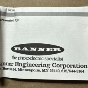 NEW IN BOX- Banner Engineering MB5-14 Logic PLC Module Photoelectric Amplifier - Image 7